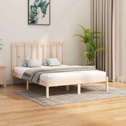 vidaXL Estrutura de cama 160x200 cm madeira maciça