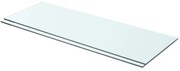vidaXL Prateleiras 2 pcs 70x25 cm vidro transparente