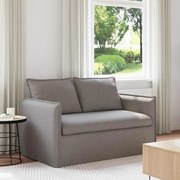 vidaXL Sofá Cinzento-acastanhado 195 x 82 x 85 cm tecido