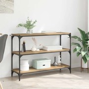vidaXL Gabinete de Livros carvalho artisiano 100 x 33 x 70,5 cm