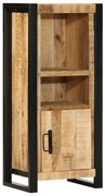 vidaXL Armário de casa de banho 40x30x90 cm mangueira maciça áspera