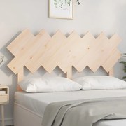 vidaXL Cabeceira de cama 151,5x3x81 cm pinho maciço