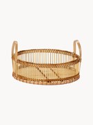 Tabuleiro decorativo artesanal em bambu Bamb