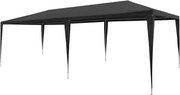 vidaXL Tenda para festas 3x6 m PE antracite
