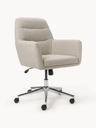 Cadeira de escritório com apoio de braços e regulável em altura Benson