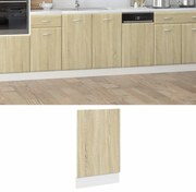 vidaXL Painel máq lavar loiça “Lyon” 45x3x67cm carvalho sonoma