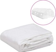 vidaXL Cobertura substituição p/ estufas 18 m² 3x6x2 m transparente