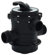 vidaXL Válvula multiportas para filtro de areia ABS 38 mm 6-vias