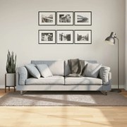 vidaXL Tapete shaggy de pelo alto PAMPLONA 100x200 cm bege