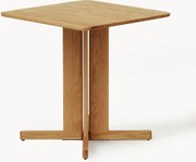Mesa de jantar em madeira de carvalho Quatrefoil, 68 x 68 cm