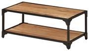 vidaXL Mesa de centro 90x45x35 cm madeira de acácia maciça