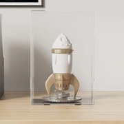 vidaXL Caixa expositora transparente 17x12x25 cm acrílico