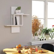 Prateleira de Parede Mill – Branco – 64x70x20 cm