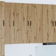 vidaXL Armário de Cozinha Carvalho Artesanal 80 x 31 x 100 cm