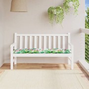 vidaXL Almofadão p/ banco jardim 150x50x7 cm tecido oxford multicolor