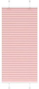 vidaXL Rosa Plissada Cega 60x100 cm Largura Tecido 59,4 cm Poliéster