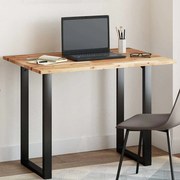 vidaXL Tampo de mesa retangular 100x70x2 cm madeira de acácia maciça