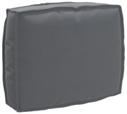 vidaXL Almofada Antracite 50 x 40 x 12 cm Tecido Oxford