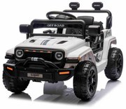 Jipe elétrico para crianças OFFROAD NEW, bateria de lítio, chassis alto, banco largo, suspensão nas rodas traseiras, controlo remoto de 2,4 GHz, leito