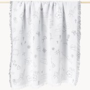 Westwing Crosby Studios, Manta reversível em algodão Jouy