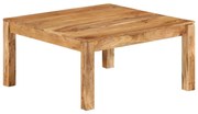 vidaXL Mesa de centro 80x80x40 cm madeira de acácia maciça