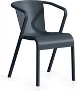 Cadeira Lugo (Pilipropileno | Empilhavel) - Antracite