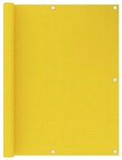 Tela de varanda 120x300 cm PEAD amarelo