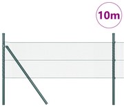 Cerca Hexagonal vidaXL Verde 0.4x10 m Aço