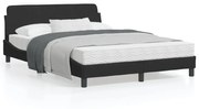 vidaXL Estrutura de cama sem colchão 140x200 cm veludo preto