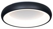 Candeeiro de Teto Moderno Preto 45cm com LED Dimerizável - Cardona