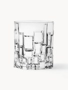 Copos de cristal com relevo Etna, conjunto de 6