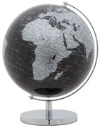 MAPA MUNDO PRETO CM Ø 25X34