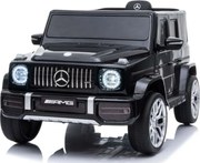 Carro elétrico para Crianças Mercedes G Novo com licença original, bateria, portas que abrem, assento único, motor 2 x, bateria 12 V, controle remoto