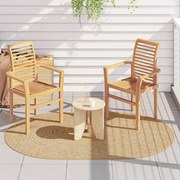 vidaXL Tapete ZIZUR Castanho 200 x 140 cm Polipropileno