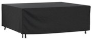 vidaXL Capa p/ mobiliário jardim 200x160x70 cm impermeável 420D preto