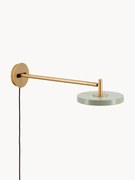 Candeeiro de parede LED grande ajustável e regulável com ficha Asteria