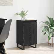 vidaXL Buffet Carvalho Preto 40 x 35 x 70 cm Madeira processada