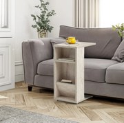 Mesa de Apoio Filinta – Travertino – 30x63x40 cm