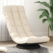 vidaXL Cadeira de piso giratória 70x51x79 cm linho