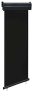Toldo lateral para varanda 65x250 cm preto