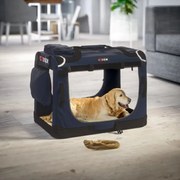 Transportadora para cães XXL 90x61x65cm azul