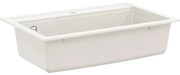 vidaXL Pia Branco 795 x 505 mm Granito