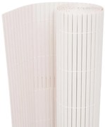 vidaXL Cerca de jardim dupla face 90x300 cm branco