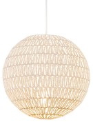 Candeeiro de suspensão retro branco 40 cm - Lina Ball 40 Design,Moderno,Retro