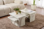 Mesa de Centro Sanctuary – Mármore Freesia – 110x39,3x45 cm