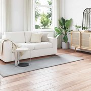 vidaXL Tapete de Pelo Sintético de Coelho Olite Cinzeto 80 x 250 cm