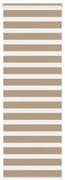 vidaXL Cortina de zebra 80x200 cm largura do tecido 75,9 cm poliéster