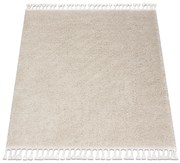 Tapete BERBER quadrado 9000 creme Franjas berbere marroquino shaggy