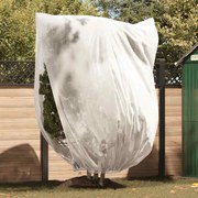 vidaXL Capas de Fleece para Proteção Contra Geada Branco 2,4 x 2 m