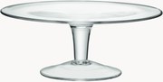Prato para bolos de vidro artesanal Serve